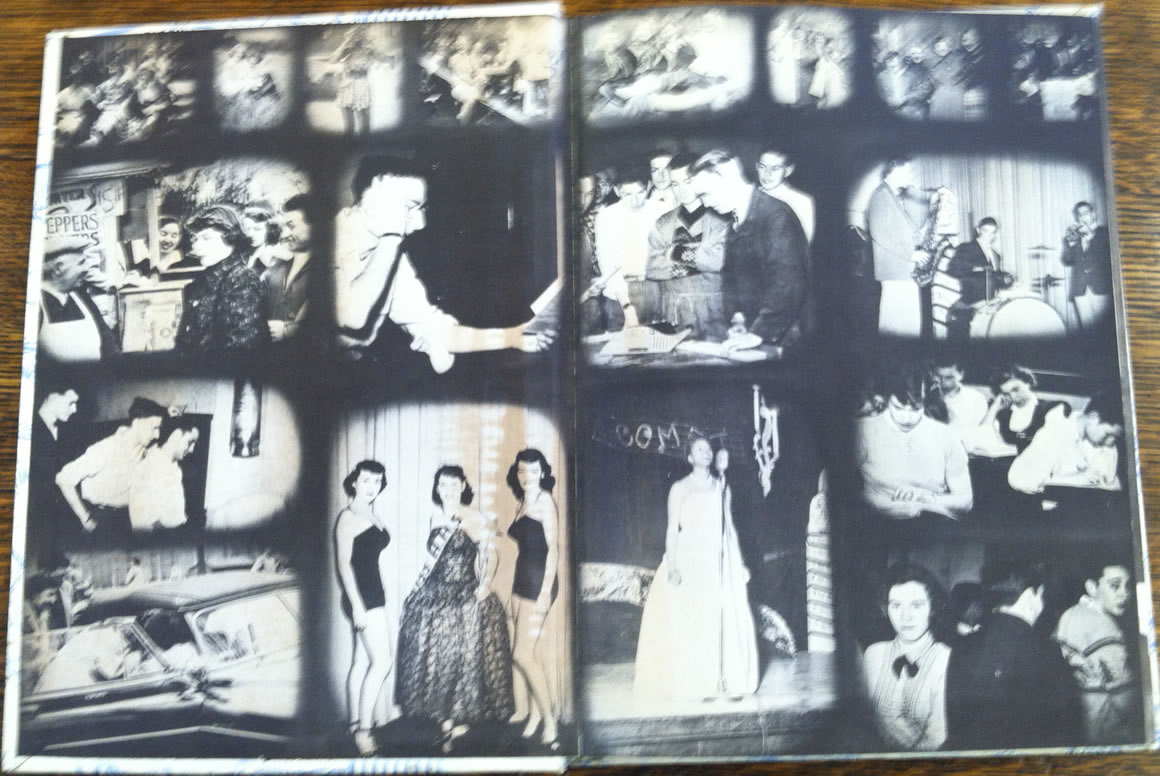 1951 HHS Yearbook Collage